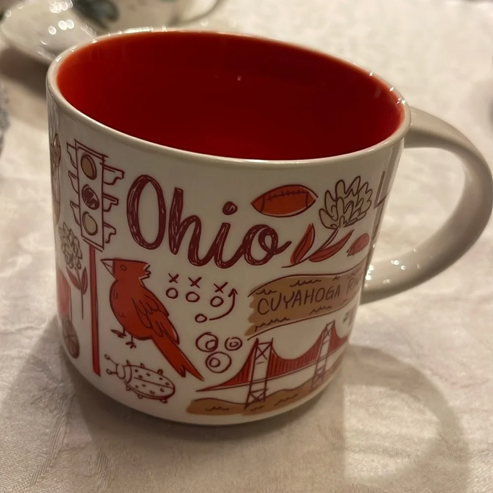Starbucks OHIO ‘BEEN THERE SERIES across the globe collection Mug 2018